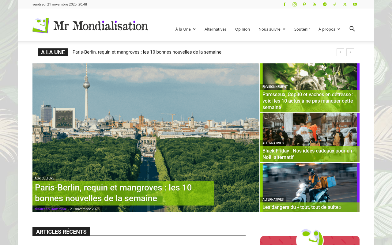 Mr Mondialisation | Infos, débats et alternatives