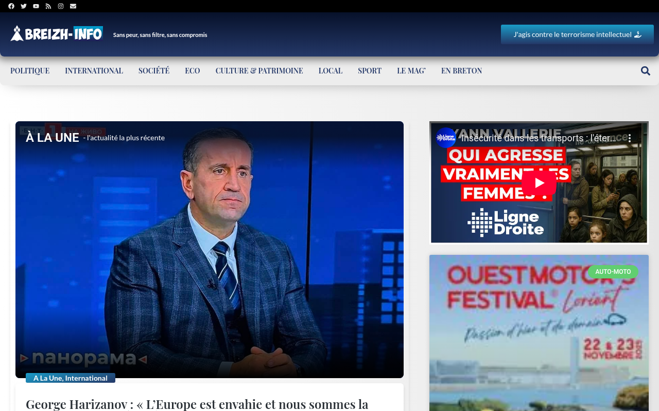 BREIZH-INFO | Toute l’actualité en Bretagne et ailleurs !