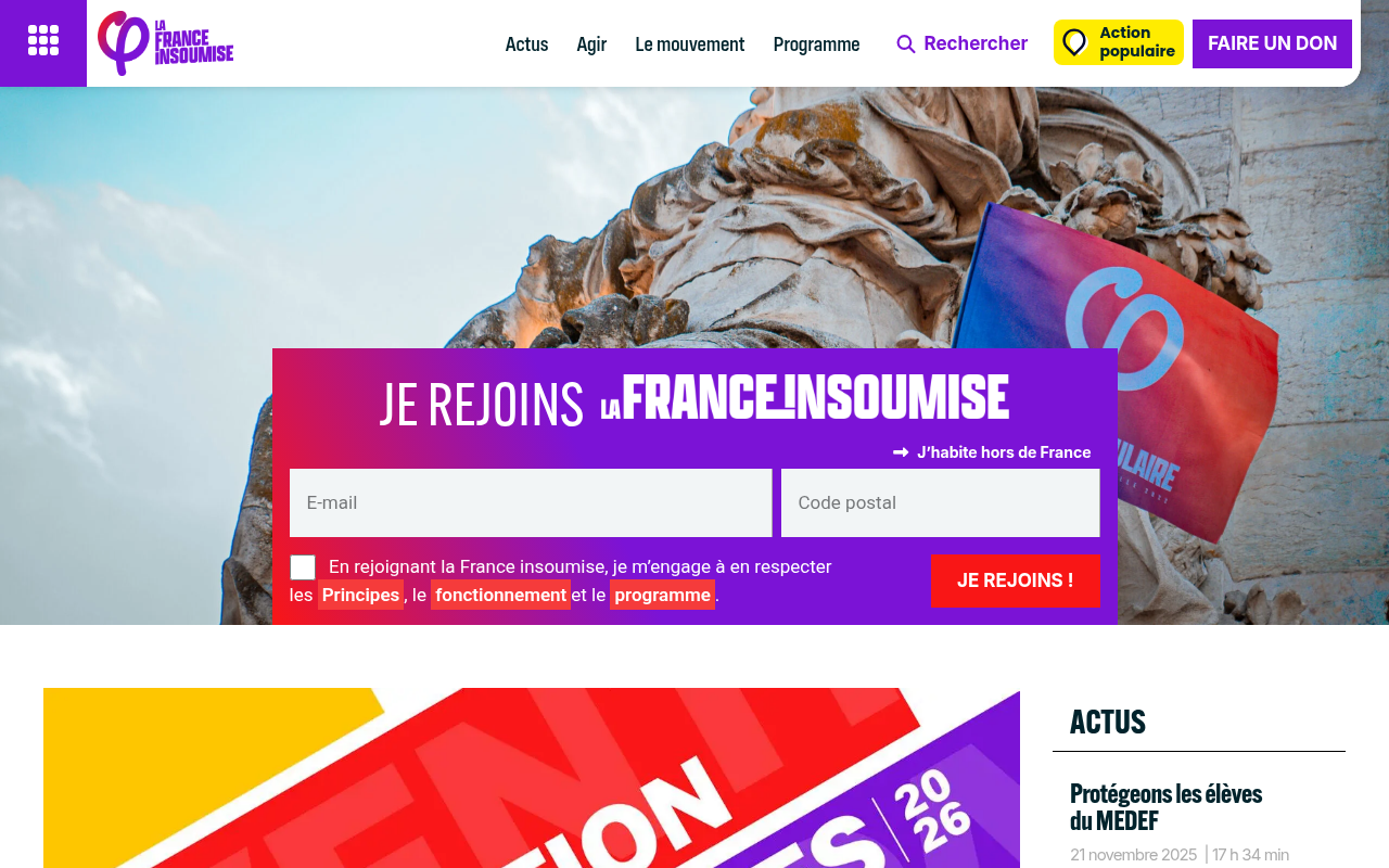 Accueil - La France insoumise